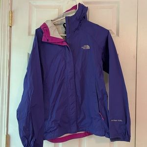 North Face Raincoat - Purple - Size S